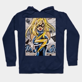 Ms. Marvel by Scott Hulderson Hoodie